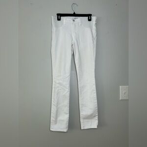 J Brand Maternity white skinny jeans size 26 stretch denim